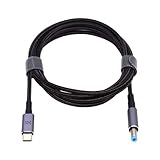 NFHK Type C USB-C 入力 - 20V DC 5.5 x 2.1mm 出力電力 100W 135W 140W 65W PD充電ケーブル ノートパソコン用