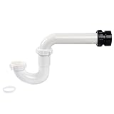 Dearborn Brass P9704AB P-Trap with Threaded ABS Adapter, Bagged, Small [並行輸入品]