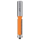 CMT 806.629.11フラッシュトリムビット、オレンジ、1-1 / 2"カット、直径1/2"、3-45 / 64"長さ