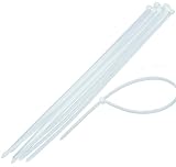 50パック24 "ケーブルタイHeavy Duty 160lb 9 mm x 24 "ロングケーブルタイZip Ties