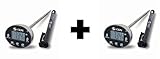 CDN ProAccurate quick-read温度計 Pack of 2 シルバー DTQ450X-2