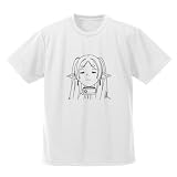 【公式】コスパ 葬送のフリーレン フリーレン フェイス ドライTシャツ WHITE Lサイズ