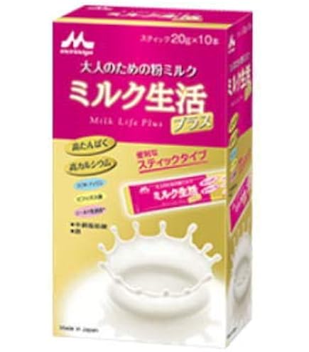 Amazon.co.jp: 大人のための 粉ミルク ミルク生活 プラス スティック