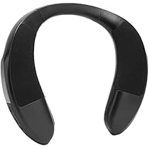 Amazon | ネックバンドBluetoothスピーカー、3Dステレオサウンド付き