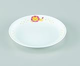 保育学校用品　美濃焼ダイアセラムシリーズ　NEW ライオンしょくたん　皿2個セット　（サイズをお選びください）　日本製（熱風消毒保管庫可） (6インチ パン皿２個セット)