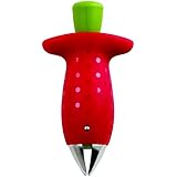 HiCollie イチゴ/トマトのヘタ取り器 タネ抜き取り 芯抜き 茎取り 核掘り ヘタ取り ピーラー 金属 フルーツ 取り扱い簡単 ストロベリーハラー 除去剤スライサー キッチン用品