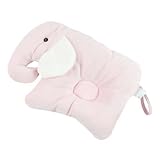出産祝い ベビー用品 新生児 赤ちゃん用の枕 枕頭の形が良くなる 定番のドーナツ枕 ベビーまくら 枕 快適 柔らか 眠るに優れる　可愛い（ 象）