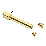 [LAYLAX] 東京マルイ ガスブローバック G17 Gen5 MOS ノンリコイル2WAYアウターバレル ゴールド [NINEBALL/ナインボール]