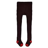 ベイビーガールズボーイズストライプアンチスリップタイツウィンターロングソックスパンティストッキング4-7歳