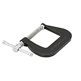 Wilton 21307 56, Forged Super-Junior C-Clamp, 0-Inch-2-1/2-Inch Jaw Opening, 2-1/2-Inch Throat Depth