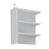 JKプラン 1cmピッチ 買いたせます書棚 薄型 追加用上置き 幅45 ホワイト ga-061 ga-061-wh