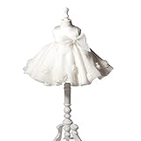 (プチプライム) Petit Prime 子供ドレス 女の子ドレス キッズドレス ベビー フォーマル 結婚式 発表会 ホワイト (140, ホワイト)