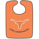 Texas Longhorns Two TonedスナップBaby Bib