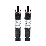 GWSOLAR MC4対応 逆流防止ダイオード付きコネクター 2個組 太陽光パネル並列接続用【安全使用のご注意：①システム電圧は 45Ｖ以下に設定 ②回路の最大短絡電流 Isc 15Ａ以下に設定】ソーラー ダイオード 逆流防止コネクター 2点 GWソーラー【型番: GW-PJ-0711-018】(45Ｖタイプ))