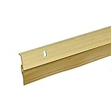 Frost King 3 a58プレミアムアルミニウムとトリプルシールビニールスイープ、ゴールド