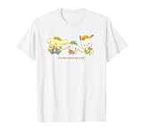 ポムポムプリン ポチャッコ シナモロール ポーズ 【バレンタインギフトにおすすめ！】 Tシャツ