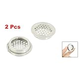 SODIAL ( R ) 2個穴あきメッシュデザイン1.8 "トップ直径Sink Strainer