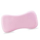 Te Fiti 赤ちゃん枕 ベビー 枕 頭の形 矯正 赤ちゃん枕 寝はげ防止 向きぐせ防止 絶壁頭 3ヶ月~6歳 100% 綿 頭の形矯正 寝はげ防止 向きぐせ防止 メモリーフォーム （ピンク）