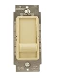 Leviton 6631-lw SureSlide 600 W白熱Slide Dimmer、単極、ホワイト N/A C21-06631-0LI 1