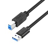 USB 3.0 ケーブル USB 3.0 Type A - Type B ケーブル 5Gbps 高速転送 プリンターデータケ ーブル サーバー/スキャナー/外付けHDD/外付けSDDなど対応(2m)