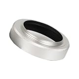 Toileum HF-52 レンズフード (対象レンズ: ニコン Z 28mm f/2.8 SE,Z 40mm f/2対応)hf-52レンズフード レンズシェードHF-52 52mmカメラレンズフード（シルバー）