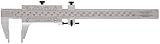 Starrett 123M-150 Vernier Caliper, Steel, Nib Style Jaw, 0-150mm Range, +/-0.01mm Accuracy, 0.02mm R