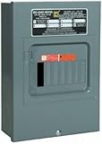 Schneider ElectricロードセンターQO MLO 240ボルト100-amp 1相6sp nema-1 qo612l100s Molded Case回路遮断器600 V 200 A