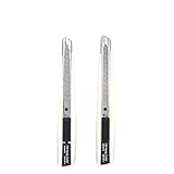 TotaLohan カッター 切断工具 カッターナイフ ミニ型 白 2個セット