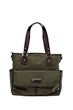 cee cee & ryan 'Lisa' Baby Bag/Diaper Bag - Carryall Tote Olive [並行輸入品]