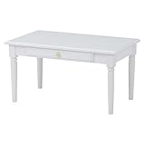 引出付き　テーブル　センターテーブル　ホワイト　ＳＩｓｉＭＴ060504080ＷＨｉｓ