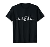音楽ヘッドホン Tシャツ