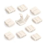 SODIAL(R)10コネクタ10ミリメートルアダプタ5050 RGB LEDストリップ用