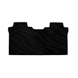 D.Iプランニング 【 アルファード ヴェルファイア 30系 】 セカンドラグマット ガソリン車用 2列目オットマン電動 織柄黒