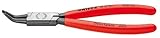 Knipex 4431J22 Internal 45 Degree Angled Retaining Ring Pliers 6.75-Inch [並行輸入品]