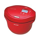 シャープ ヘルシオ ホットクック KN-HW24G-R 水なし自動調理鍋 レッド 2.4L 2-6人用