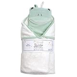 Organic Cotton Hooded Towel & Wash cloth - Frog [並行輸入品]