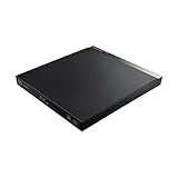ロジテック ブルーレイドライブ 外付け ポータブル DVDドライブ パソコンWin対応 M-Disc対応 BDXL対応 USB3.0対応 再生・書込ソフト付き 国内メーカー LBDW-PUD6U3SBK