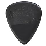 Jim Dunlop Nylon STD Pick 12枚セット 1.00mm ナイロン スタンダード ピック ＆ Musent Custom Players Pick 付き | 44B100-BLK-12P