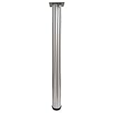 34 – 1 / 2 "太い3 – 1 / 8直径脚 – セットof 4 – brushedスチール