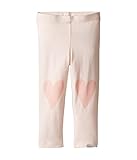 [ポールスミス] Paul Smith Junior レディース Pink Leggings with Hearts On Knees (Infant) ボトムス Powder Pink 12 Mon