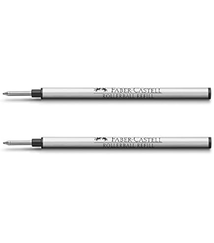 Amazon | Graf Von Faber Castell ローラーボールペン 替芯 ブルー(2本