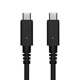 オウルテック Type-C to Type-Cケーブル USB3.2 Gen2 映像出力対応ケーブル 高速データ転送 最大10Gbps USB 高速充電 PD60W やわらか ブラック 1m 100cm OWL-CBNG2CC10-BK