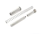 [LayLax]M1911A1 リコイルスプリングガイド& リコイルスプリングセット NEO]エアガン用アクセサリー シルバー 東京マルイ対応