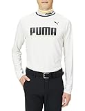[プーマ] ゴルフシャツ ゴルフ LS リブ モックネック メンズ ブライトホワイト L