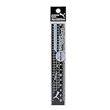 クツワ 定規 プーマ アルミ定規 ブラック PM514BK