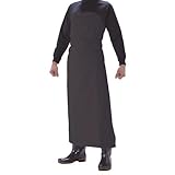 ターポリンジャスト胸付 前掛 紺/L ＃1902