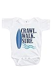 Custom Party Shop Baby Boy's Crawl Walk Surf Summer Onepiece 3-6 Months [並行輸入品]