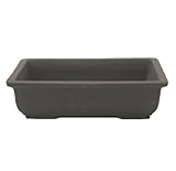 盆栽鉢 ウ泥額入長角 ／植木鉢 ９号