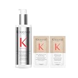 KÉRASTASE ケラスターゼ ダメージ リペア コンサントレ 250mL プレトリートメント ダメージケア + 試供品2種付き(バン デカルシファイ 10mL シャンプー ×1 + セラム リペア フォンダメンタル 6mL ヘアセラム ×1)