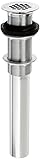 Jaclo 816-PCH X Long Third Grid Drain, 1-1/4" x 8", Polished Chrome [並行輸入品]